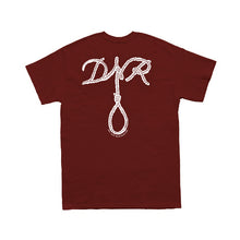 Load image into Gallery viewer, DNR NOOSE TEE (MAROON)