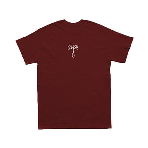 DNR NOOSE TEE (MAROON)